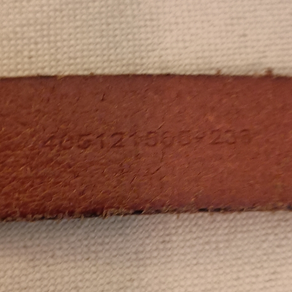 Polo Ralph Lauren Vintage Men's Brown Leather Belt 38 - Picture 10 of 12